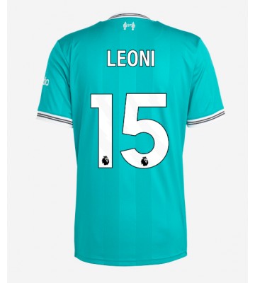 Liverpool Giovanni Leoni #15 Tercera Equipación 2025-26 Manga Corta